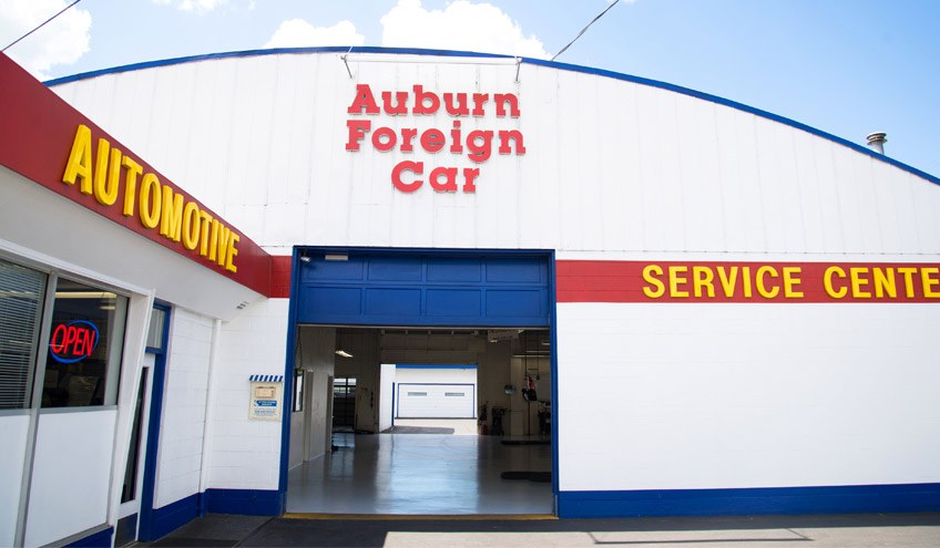 Photograph from Auburn Foreign & Domestic's current website